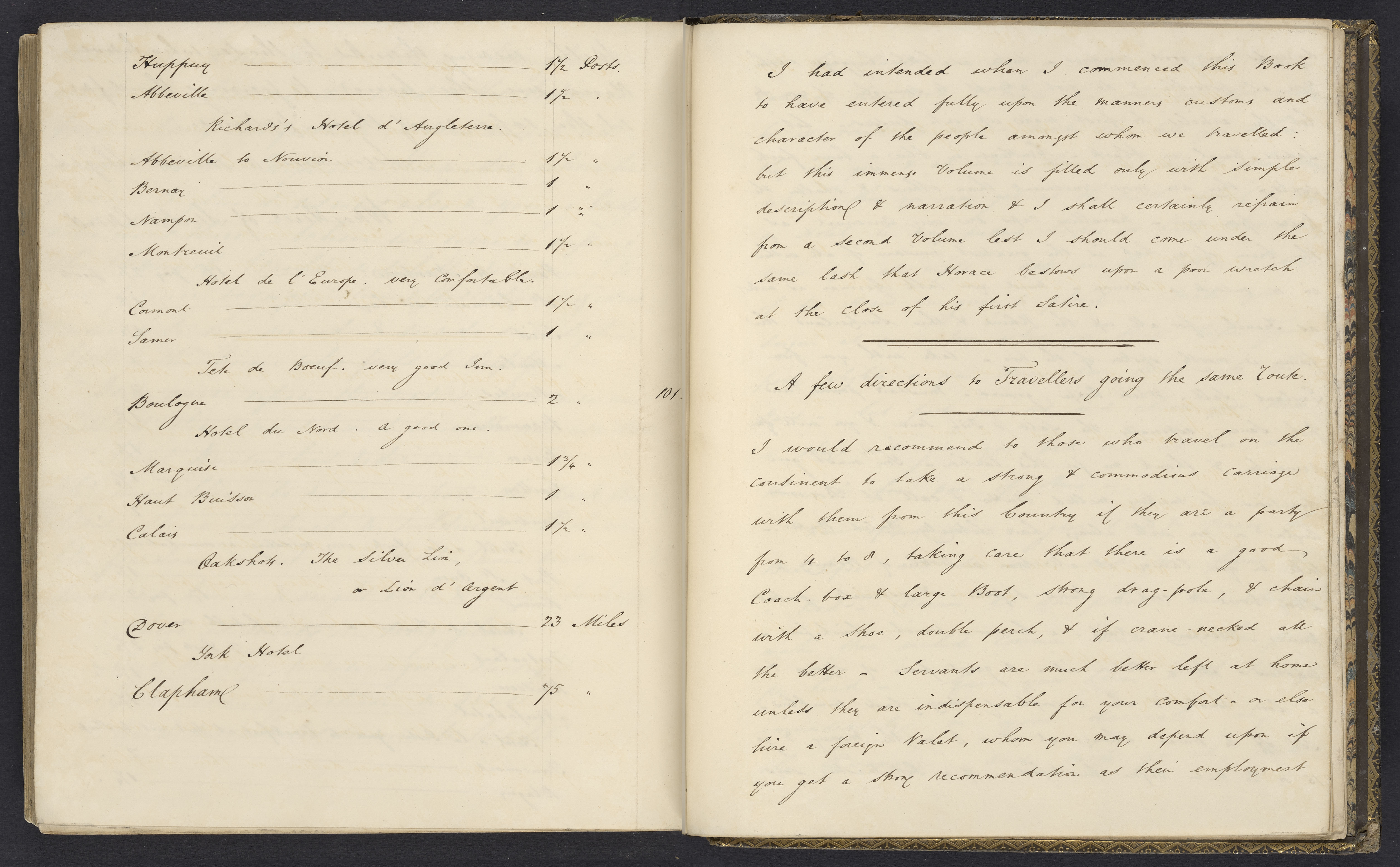 A short tour made in the year one thousand seven hundred and seventy one