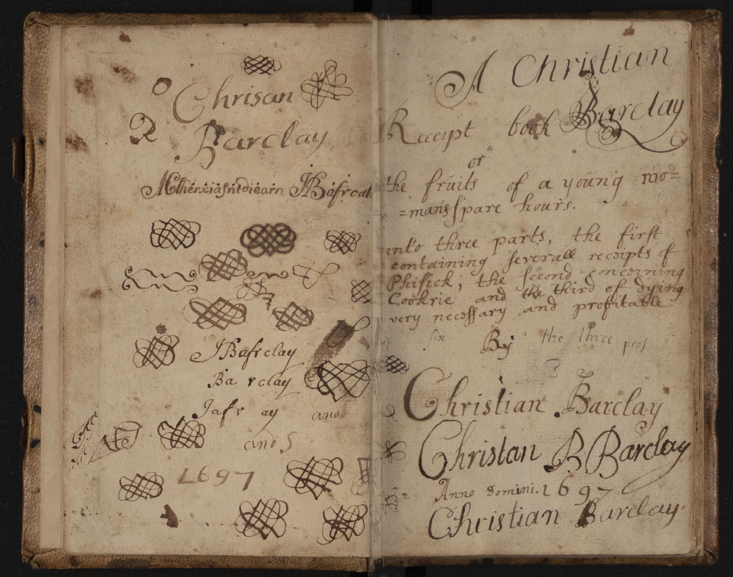 A receipt book, or, The fruits of a young woman’s spare hours